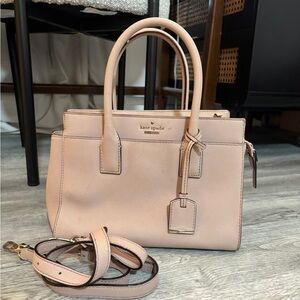 Kate spade purse. Light pink/beige. Used.